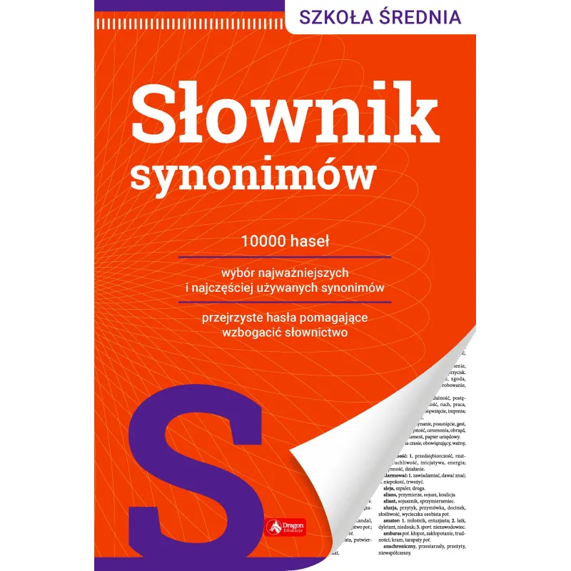 SŁOWNIK SYNONIMÓW Witold Cienkowski - Dragon