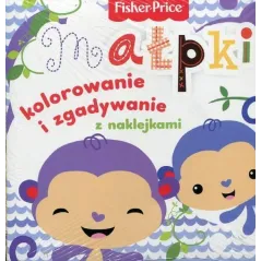 FISHER PRICE KOLOROWANKA PODŁOGOWA MAŁPKI 2+ - Olesiejuk
