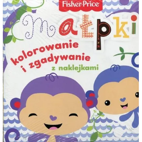 Fisher Price Kolorowanka Podłogowa Małpki 2+