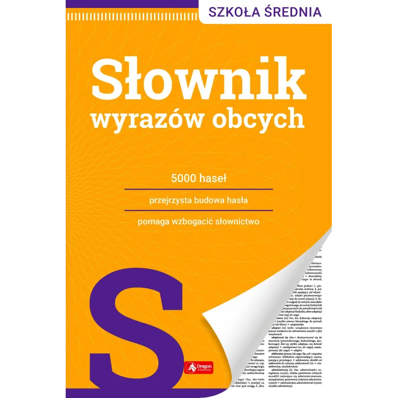 SŁOWNIK WYRAZÓW OBCYCH Witold Cienkowski - Dragon