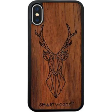 ETUI IPHONE X/XS JELEŃ - Smartwoods