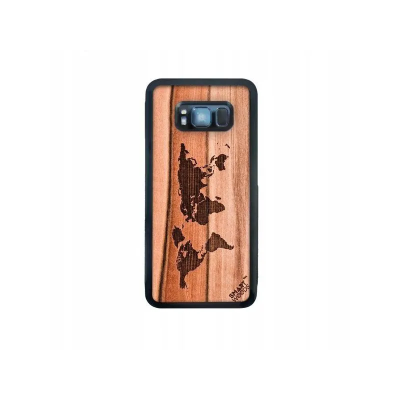 ETUI SAMSUNG GALAXY S8 MAPA ŚWIATA - Smartwoods