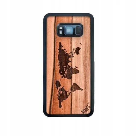 ETUI SAMSUNG GALAXY S8 MAPA ŚWIATA - Smartwoods