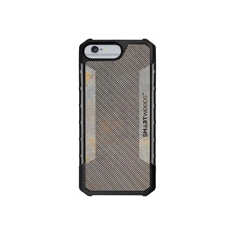ETUI IPHONE 6/6S/7/8 PLUS SOLID ARMOR WAVY LAYOUT CONCRETE - Smartwoods