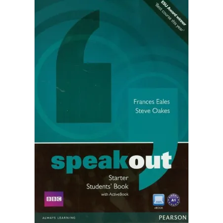 SPEAKOUT STARTER STUDENTS BOOK + DVD Frances Eales, Steve Oakes - Pearson