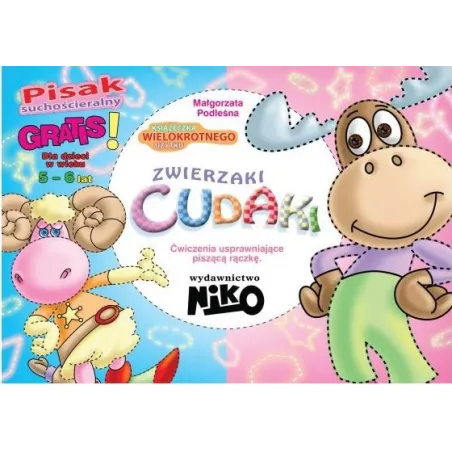 Zwierzaki Cudaki Ćwiczenia Usprawniające Piszącą Rączkę 5-6 Lat Ii Gatunek Zwierzaki Cudaki Ćwiczenia Usprawniające Piszącą Rączkę 5-6 Lat Ii Gatunek
