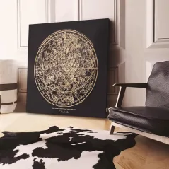 OBRAZ CELESTIAL ATLAS DEKORACJA ŚCIENNA 40 X 40 CM SMARTWOOD