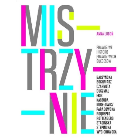 MISTRZYNIE Anna Luboń - Burda Książki