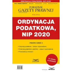 ORDYNACJA PODATKOWA NIP 2020 PODATKI - PRZEWODNIK PO ZMIANACH 3/2020 - Infor