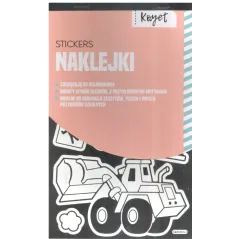 DEKORACYJNE NAKLEJKI DO KOLOROWANIA - Joinco