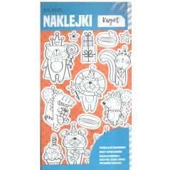 DEKORACYJNE NAKLEJKI DO KOLOROWANIA - Joinco