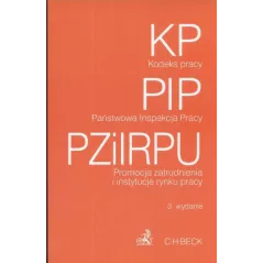KODEKS PRACY PAŃSTWOWA INSPEKCJA PRACY PROMOCJA ZATRUDNIENIA I INSTYTUCJE RYNKU PRACY - C.H. Beck