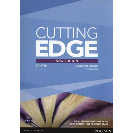 CUTTING EDGE STARTER STUDENTS BOOK + DVD Sarah Cunningham, Peter Moor, Chris Redston, Araminta Crace - Pearson