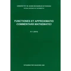 FUNCTIONES AT APPROXIMATIO COMMENTARII MATHEMATICI - Wydawnictwo Naukowe UAM