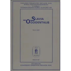 LINGUA POSNANIENSIS 49 CZASOPISMO POŚWIĘCONE JĘZYKOZNAWSTWU PORÓWNAWCZEMU I OGÓLNEMU - Wydawnictwo Poznańskiego Towarzy...