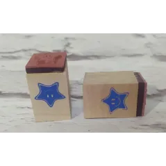 MINI PIECZĄTKA STEMPEL GWIAZDKA 1.5 CM - Euroclass