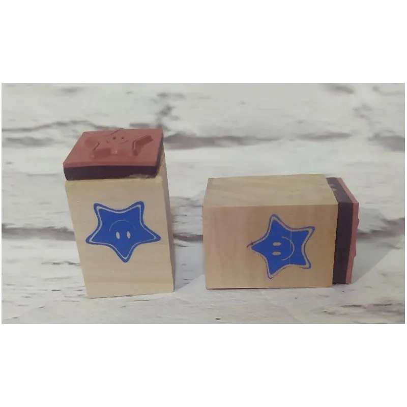 MINI PIECZĄTKA STEMPEL GWIAZDKA 1.5 CM - Euroclass