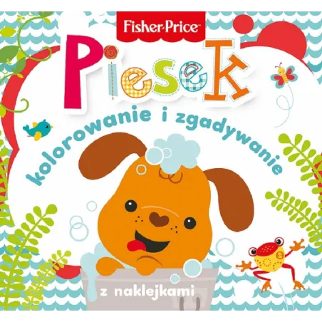 Fisher Price. Piesek. Kolorowanka Podłogowa Z Naklejkami