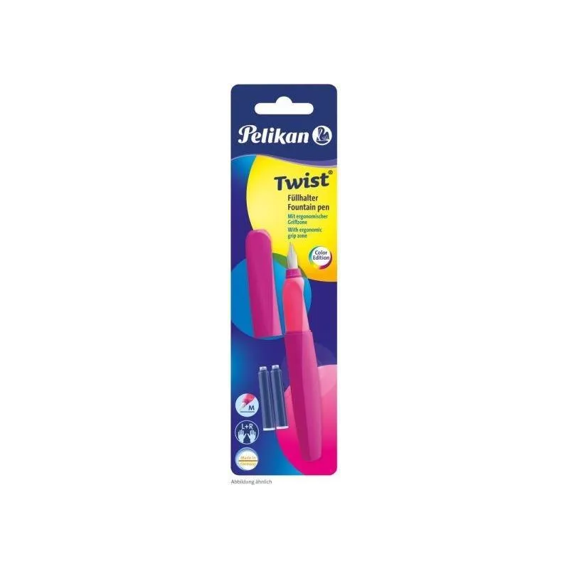PIÓRO WIECZNE PELIKAN TWIST NEON PLUM - Pelikan