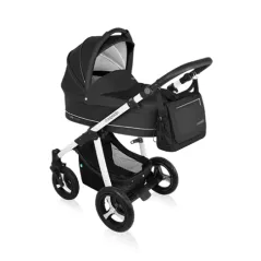 WÓZEK WIELOFUNKCYJNY GŁĘBOKO SPACEROWY BABY DESIGN LUPO COMFORT NEW BLACK - Baby Design
