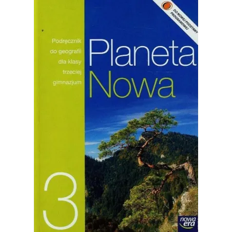 GEOGRAFIA PLANETA NOWA 3 PODRĘCZNIK - Nowa Era