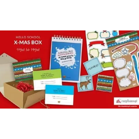 ANGIELSKI GRAMATYCZNY BAZGROLNIK BIG X-MAS BOX - Rozpisani.pl