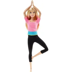LALKA BARBIE FITNESS MADE TO MOVE 3+ - Mattel