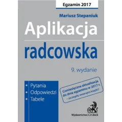 APLIKACJA RADCOWSKA Mariusz Stepaniuk - C.H. Beck