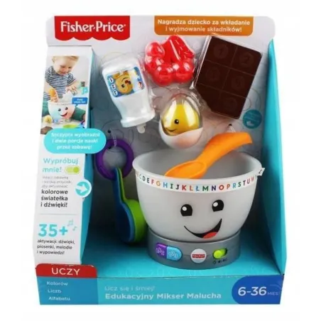 EDUKACYJNY MIKSER MALUCHA FISHER-PRICE 6M+ - Mattel