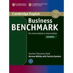 BUSINESS BENCHMARK PRE-INTERMEDIATE TO INTERMEDIATE TEACHERS RESOURCE BOOK - Cambridge University Press