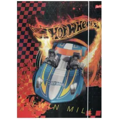 TECZKA Z GUMKĄ A4 HOT WHEELS