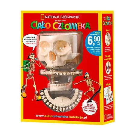 ODKRYJ Z NAMI CIAŁO CZŁOWIEKA KOLEKCJA NATIONAL GEOGRAPHIC