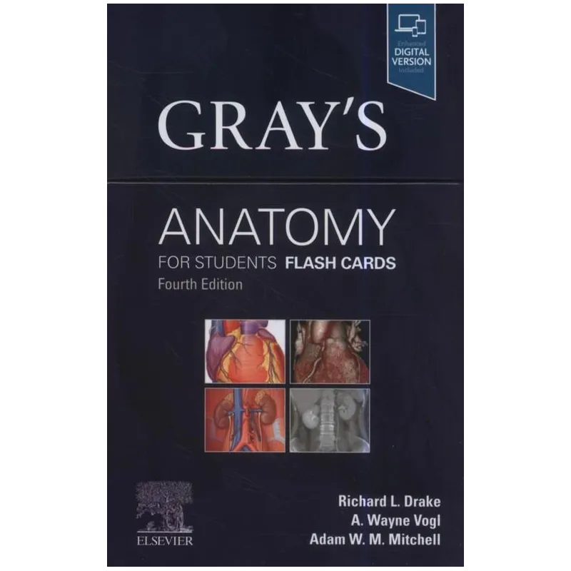 GRAYS ANATOMY FOR STUDENTS FLASH CARDS, 4TH EDITION - Elsevier Urban&Partner
