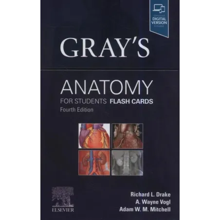 Gray's Anatomy For Students Flash Cards, 4Th Edition