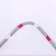 RĘCZNIK KĄPIELOWY FROTTE Z KAPTUREM DLA NIEMOWLĄT 80 X 100 CM LULANDO - Lulando