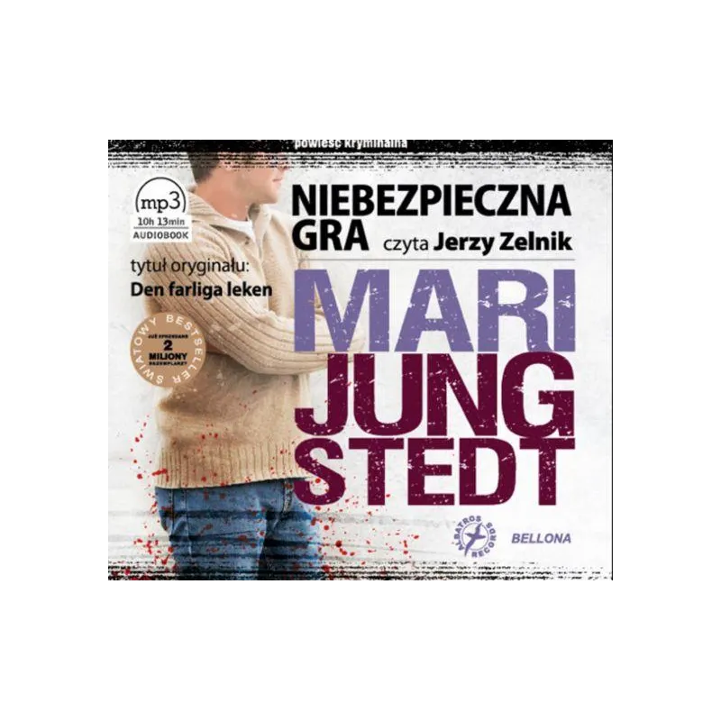 NIEBEZPIECZNA GRA AUDIOBOOK CD MP3 - Bellona