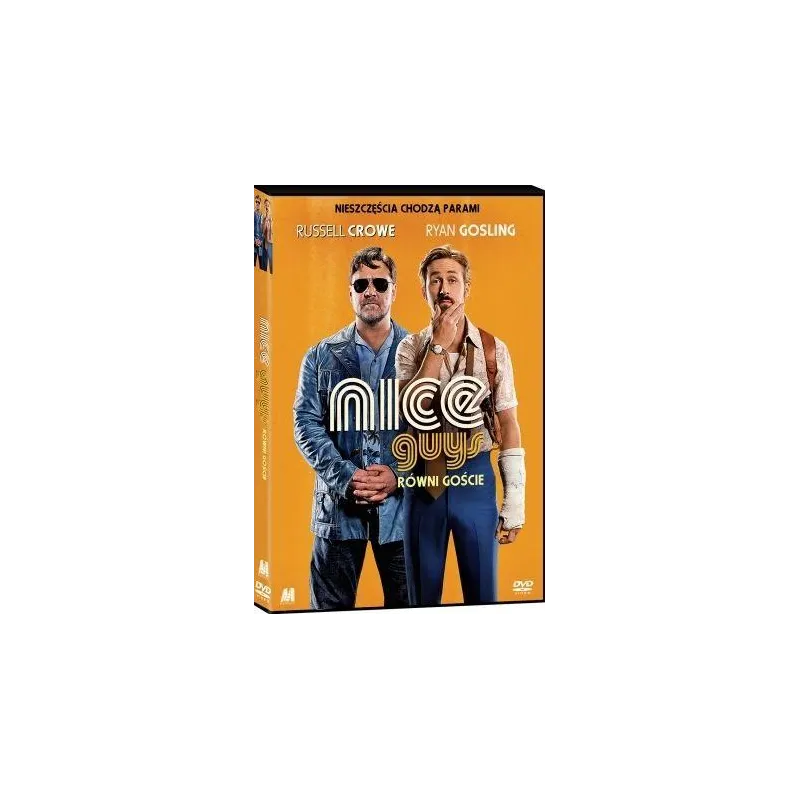 NICE GUYS RÓWNI GOŚCIE KSIĄŻKA + DVD PL - Monolith