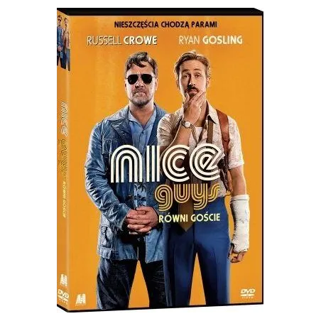 NICE GUYS RÓWNI GOŚCIE KSIĄŻKA + DVD PL - Monolith
