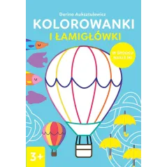 KOLOROWANKI I ŁAMIGŁÓWKI + NAKLEJKI 3+ - Olesiejuk