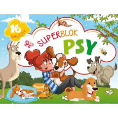 SUPERBLOK PSY 16 NAKLEJEK - Olesiejuk
