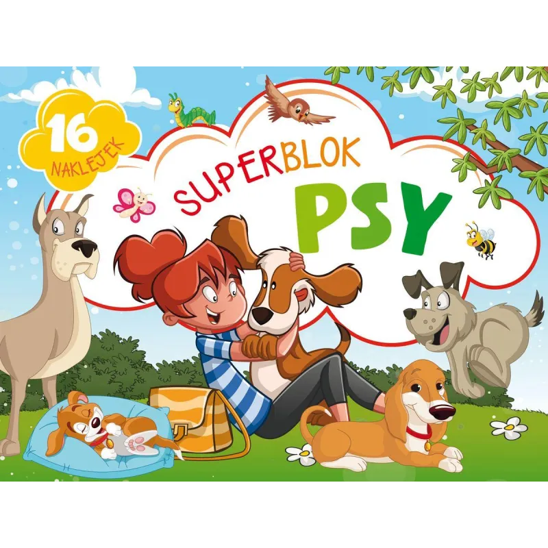 SUPERBLOK PSY 16 NAKLEJEK - Olesiejuk