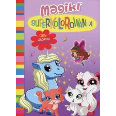 MAGIKI SUPERKOLOROWANKA GRY I ZABAWY AKTYWIZUJĄCE - Olesiejuk