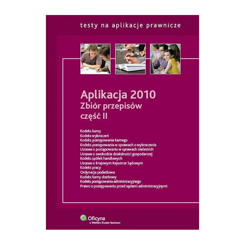 APLIKACJA 2010 ZBIÓR PRZEPISÓW 2 - Wolters Kluwer