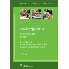 APLIKACJA 2010 PRAWO CYWILNE 2 - Wolters Kluwer