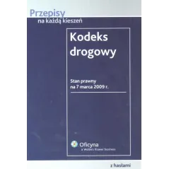 KODEKS DROGOWY - Wolters Kluwer