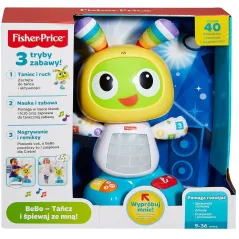 BEBO TAŃCZ I ŚPIEWAJ ZE MNĄ WERSJA POLSKA FISHER PRICE 9M+