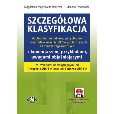 Szczegółowa Klasyfikacja Dochodów Wydatków Przychdówi Rozchodów Oraz Środków Pochodzących Ze Źródeł Zagranicznych Z Komentarzem Szczegółowa Klasyfikacja Dochodów Wydatków Przychdówi Rozchodów Oraz Środków Pochodzących Ze Źródeł Zagranicznych Z Komentarzem