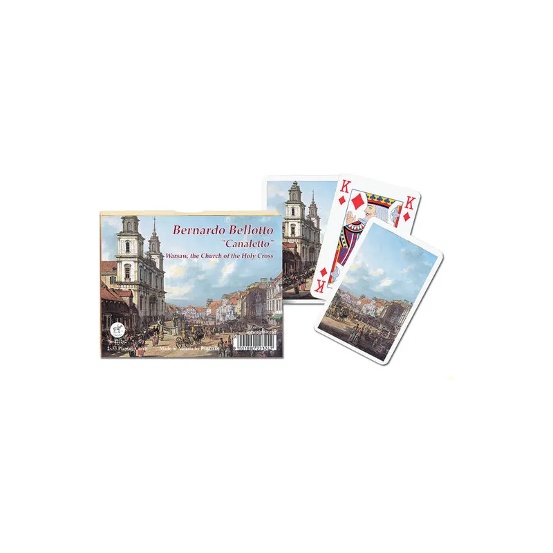 INTERNATIONAL CANALETTO WARSAW KARTY DO GRY - Piatnik
