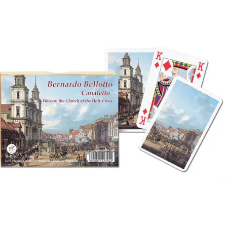 INTERNATIONAL CANALETTO WARSAW KARTY DO GRY - Piatnik