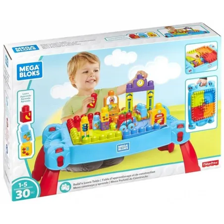 STOLIK Z KLOCKAMI FISHER PRICE MEGA BLOKS 12M+ - Mattel